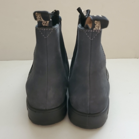 New Blundstone 1630 Rustic Black Chelsea Boots - Picture 6 of 7